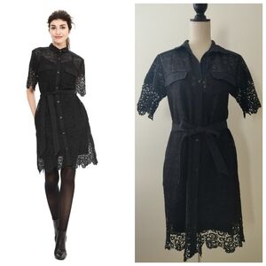 Like new Banana Republic Black Lace Dress Sz 6